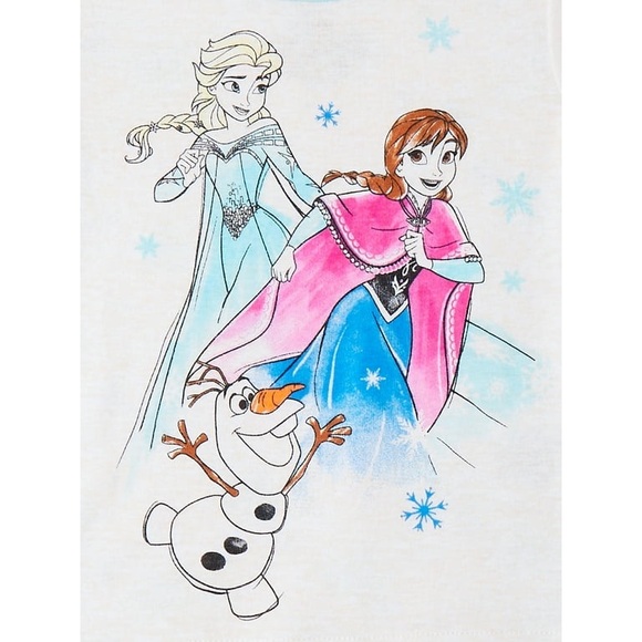 DISNEY FROZEN Snug-Fit Pajama Set, 2 Piece Kids Pajamas Size 12 Month NEW - Picture 7 of 7